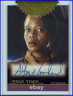 Star Trek Movies In Motion Autograph Case Topper A74 Alfre Woodard Lily Sloane