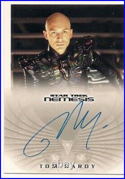 Star Trek Nemesis Autograph Card Auto Signed Tom Hardy Shinzon NA3