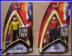 Star Trek New Art Asylum Figure Sulu Mirror & Starfleet Gear 2 x figure 2003/06