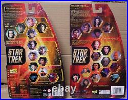 Star Trek New Art Asylum Figure Sulu Mirror & Starfleet Gear 2 x figure 2003/06