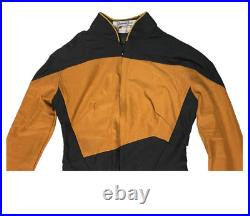 Star Trek Next Generation Jumpsuit gold original Paramount Production Star Trek Next Generation Jumpsuit gold original Paramount Production