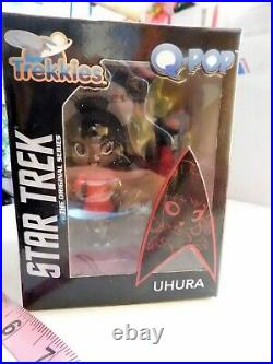 Star Trek Nichelle Nichols UHURA signed Trekkies Q-Pop Doll withbeckett COA