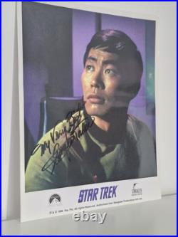 Star Trek OS Signed Official Lithograph Set Original Crew