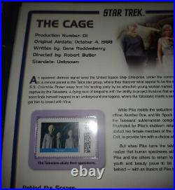 Star Trek Official US Postage Celebrating The Original Star Trek PCS Stamp Coins