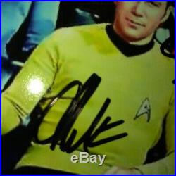 Star Trek Original 7 Cast Signed Photo COA William Shatner Leonard Nimoy