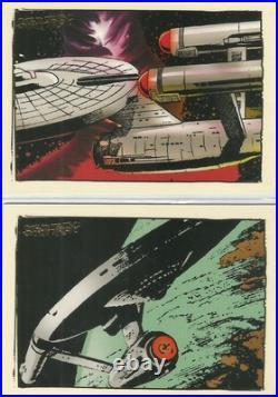 Star Trek Original Art & Images TOS Gold Key 61 Card Chase Set #GK1-GK61