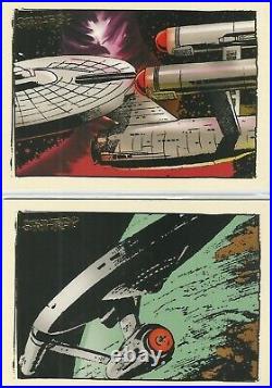 Star Trek Original Art & Images TOS Gold Key 61 Card Chase Set #GK1-GK61