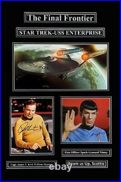 Star Trek Original Autographs Shatner-Nimoy