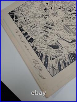 Star Trek Original Comic Artwork Mike Collins Greg Adams Lot 162