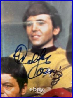 Star Trek Original Crew Tv Series Autographed Color Photograph Coa Star Trek Original Crew Tv Series Autographed Color Photograph Coa