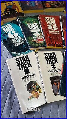 Star Trek Original Paperback LOT x122 total! Blish Sci Fi Vintage Shatner Book