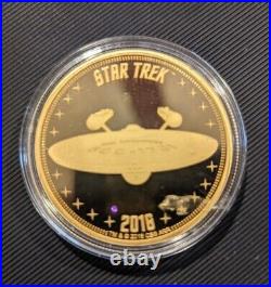 Star Trek Original Series 24k Gold Coin Set