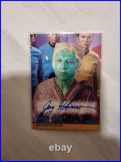 Star Trek Original Series 3 Autograph Trading Card A68 Jay Robinson Skybox