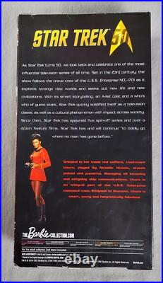 Star Trek Original Series 50th Anniversary Lieutenant Uhura Action Figure Doll Star Trek Original Series 50th Anniversary Lieutenant Uhura Action Figure Doll