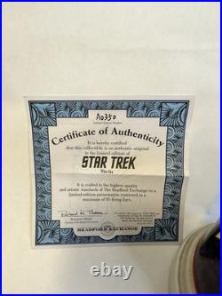 Star Trek Original Series 8 tall Stein from The Bradford Exchange With COA