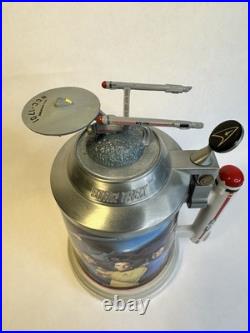 Star Trek Original Series 8 tall Stein from The Bradford Exchange With COA