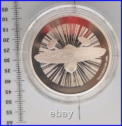 Star Trek Original Series 925 Proof 1 Oz Silver Medal Ltd 1000 Sigma Test Photo