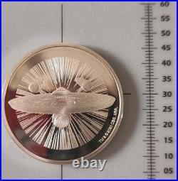 Star Trek Original Series 925 Proof 1 Oz Silver Medal Ltd 1000 Sigma Test Photo