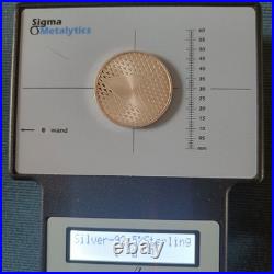 Star Trek Original Series 925 Proof 1 Oz Silver Medal Ltd 1000 Sigma Test Photo