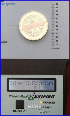 Star Trek Original Series 925 Proof 1 Oz Silver Medal Ltd 1000 Sigma Test Photo