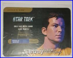 Star Trek Original Series Captain James T Kirk Playmates Latinum Edition Statue