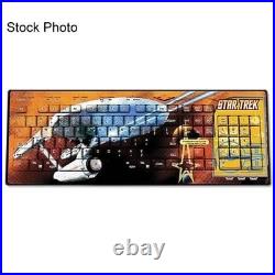 Star Trek Original Series Captain Kirk Wireless Keyboard Rare! Sold Out! NEW