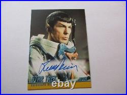 Star Trek Original Series Captains Collection Leonard Nimoy Autograph A280 TOS