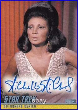 Star Trek Original Series Captains Collection Nichelle Nichols A282 Auto Card
