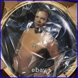 Star Trek Original Series Collector 5 Plates NEW Spock Kirk Uhura Scotty McCoy