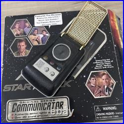 Star Trek Original Series Communicator Art Asylum Diamond Select Toys 2007 CBS