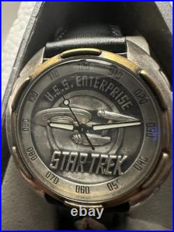 Star Trek Original Series Enterprise watch by FOSSIL in Box withCOA all original