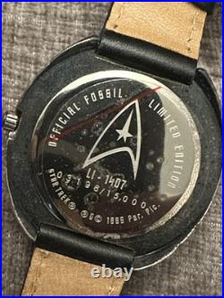 Star Trek Original Series Enterprise watch by FOSSIL in Box withCOA all original