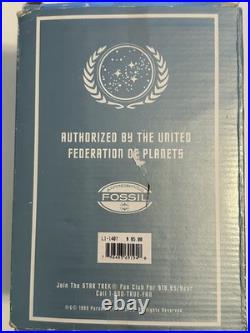 Star Trek Original Series Enterprise watch by FOSSIL in Box withCOA all original