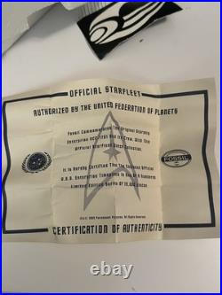 Star Trek Original Series Enterprise watch by FOSSIL in Box withCOA all original