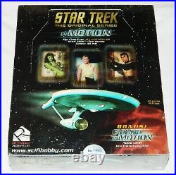 Star Trek Original Series In Motion Lenticular Trading Cards FACTORY SEALED BOX