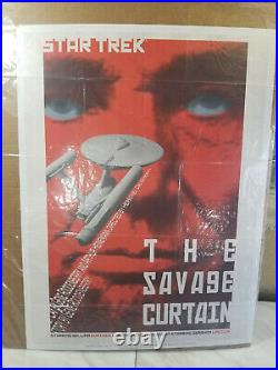 Star Trek Original Series Juan Ortiz 2013 Poster 1824 THE SAVAGE CURTAIN