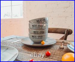 Star Trek Original Series NCC-1701 8-Piece Ceramic Dinnerware Set