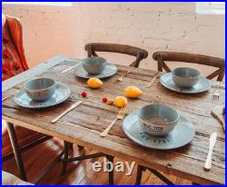 Star Trek Original Series NCC-1701 8-Piece Ceramic Dinnerware Set
