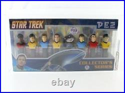 Star Trek Original Series PEZ 8 Characters Unopened, Graded Box AFA 85 NM+