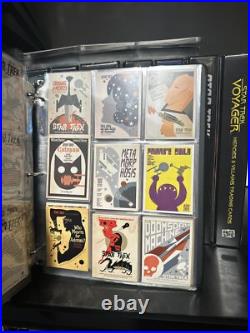 Star Trek Original Series PORTFOLIO PRINTS Base Set (80) + Binder + 2 Promos Star Trek Original Series PORTFOLIO PRINTS Base Set (80) + Binder + 2 Promos