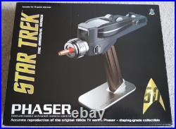 Star Trek Original Series Phaser (The Wand Company) Display Grade Collectable
