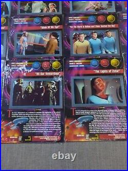 Star Trek Original Series Photo And Fact Cards Lot Of 39 Seasons 1, 2, 3 New