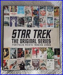 Star Trek Original Series Portfolio Prints Base set, Sub set & Binder