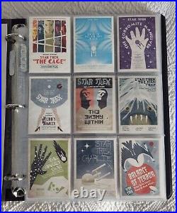 Star Trek Original Series Portfolio Prints Base set, Sub set & Binder