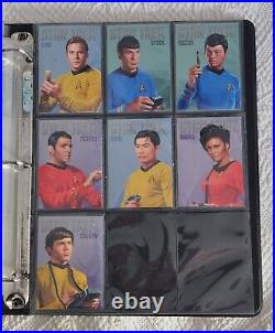 Star Trek Original Series Portfolio Prints Base set, Sub set & Binder