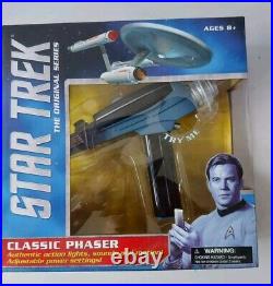 Star Trek Original Series Replica Classic Type 2 Phaser Art Asylum Read