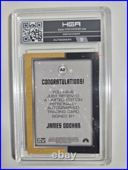 Star Trek Original Series Season 1 Autograph A2 James Doohan HGA 9 PSA Graded