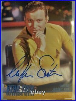 Star Trek Original Series Season Two autograph A31 William Shatner Captain Kirk