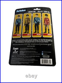 Star Trek Original Series Spock Bones Uhura Super7 & Kirk Figures'97 w Tribble