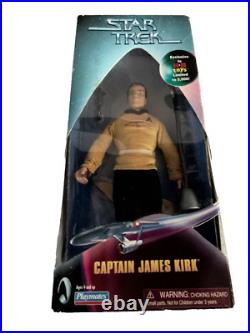 Star Trek Original Series Spock Bones Uhura Super7 & Kirk Figures'97 w Tribble
